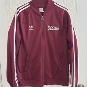 UMass Amherst Adidas Warm Up Track Jacket